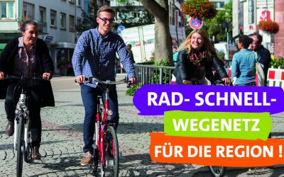 Radschnellwegenetz für die Region